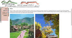 Desktop Screenshot of harmonyvillage.org